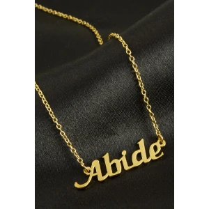 Abide isimli kolye (Kişiye Özel)