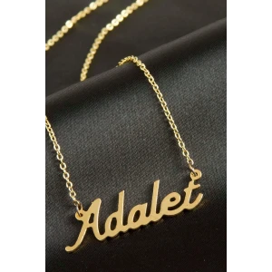 Adalet isimli kolye (Kişiye Özel)