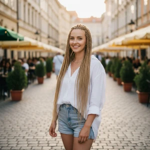 Afrika Örgüsü Ve Rasta İçin Sentetik Saç - Karamel