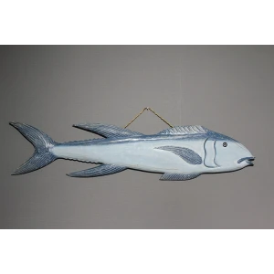 Ahşap Duvara Asmalı Balık Pano