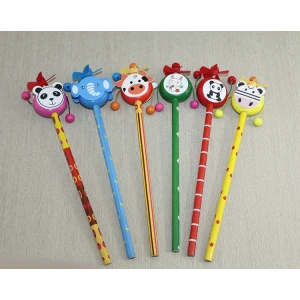 Ahşap Hayvan Figürlü Kurşun Kalem