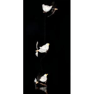 Ahşap Hayvan Figürlü Rüzgar Çanı Model 1