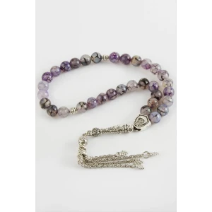 Akik Doğaltaş Tesbih 8 mm