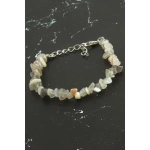 Akik Kırık Doğaltaşlı Bileklik