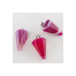 Akik Pandül Doğaltaş Kolye Ucu