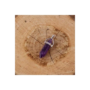 Amatist Point Kolye Ucu