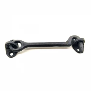 Antika Tarz Dekoratif Pirinç  Çengeli - 13cm, Oksit