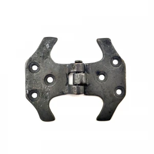 Antika Tarz Dekoratif Pirinç Fit Menteşe - 67 mm, Oksit