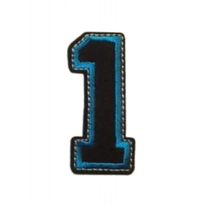 Aplike Ütü İle Yapışan 1 Rakamı Arma 2x4 cm