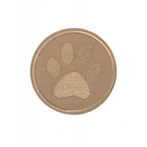 Aplike Ütü İle Yapışan Kahve Pati Arma 5 cm