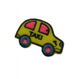 Aplike Ütü İle Yapışan Taxi Arma 3x2,5 cm