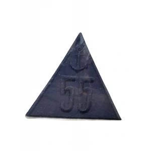 Aplike Ütü İle Yapışan Üçgen Çapa 55 Arma 5x4 cm