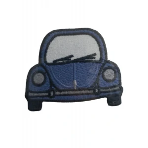 Aplike Ütü İle Yapışan Vosvos Lacivert Arma 3 cm