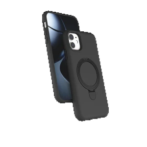 Apple iPhone 11 Regal Magsafe Standlı Kapak - Titan Gri