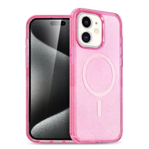 Apple iPhone 12 Star Magsafe Kapak - Pembe