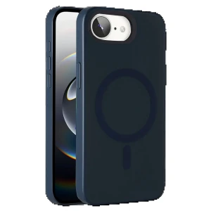 Apple iPhone 16E Tuna PC Slim Magsafe Kapak - Lacivert