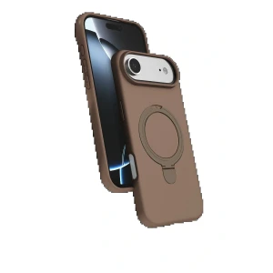 Apple iPhone 17 Air Regal Magsafe Standlı Kapak - Çöl Titanyum