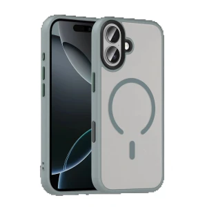 Apple iPhone 17 Megane Magsafe Kapak - Titan Gri