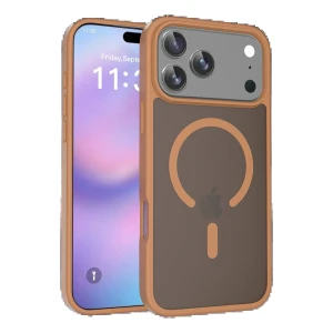 Apple iPhone 17 Pro Max Jota Magsafe Kapak - Çöl Titanyum