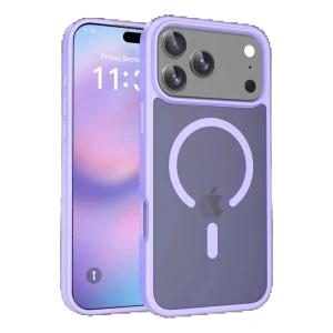 Apple iPhone 17 Pro Max Jota Magsafe Kapak - Lila