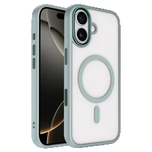 Apple iPhone 17 Terea Magsafe Kapak - Gri