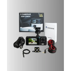 Araç Kamerası 3’lü Sistem | Full HD, Sesli Kayıt ve Park Gözetimi