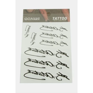 Atatürk Tattoo Dövme Sticker