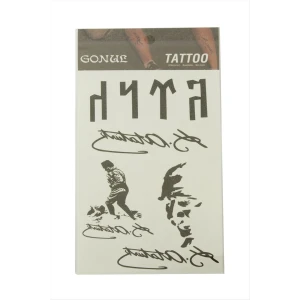 Atatürk Temalı Tattoo Dövme Sticker