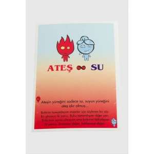 Ateş Su Bileklik Kartı