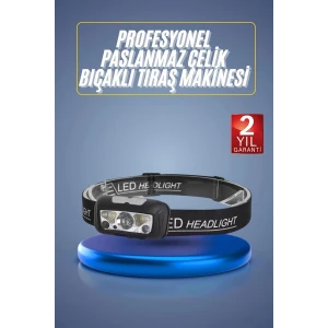 Ayarlanabilir Kafa Lambası Type-C Şarjlı Kompakt Kamp Lambası