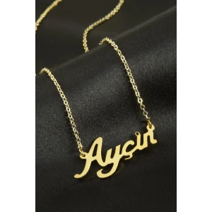 Ayçin İsimli Kolye (Kişiye Özel)