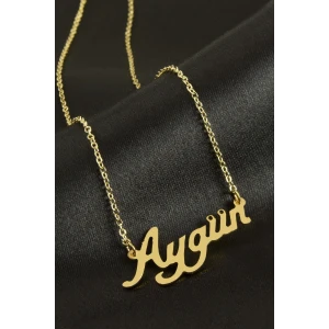 Aygün İsimli Kolye (Kişiye Özel)