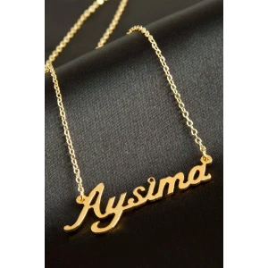 Aysima İsimli Kolye (Kişiye Özel)