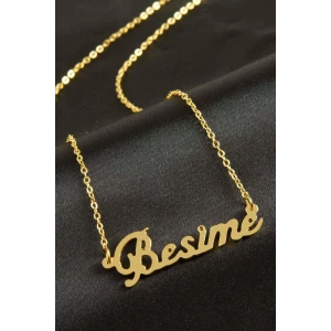 Besime isimli kolye (Kişiye Özel)