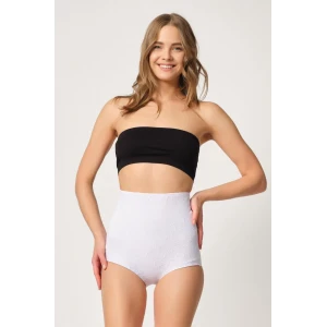 BEYAZ   2842 Lazer Dantelli Slip Korse