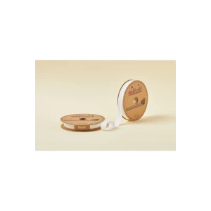 Biye Koton Katlı D02 Ekru 2 cm 25 Metre %65 Koton %35 Polyester