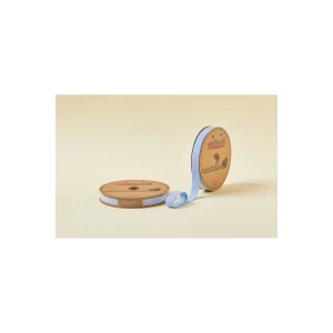 Biye Koton Katlı D07 Açık Mavi 2 cm 25 Metre %65 Koton %35 Polyester