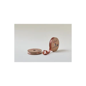 Biye Saten Katlı 064 Kahverengi 2 cm 25 Metre %100 Polyester