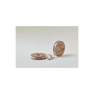 Biye Saten Katlı 089 Açık Taş 2 cm 25 Metre %100 Polyester