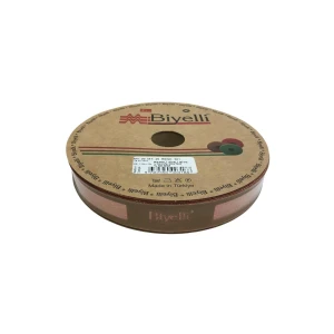 Biye Simli Katlı 301 2 cm 25 Metre %50 Simli % 50 Polyester