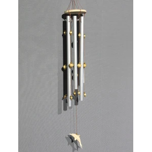 Boncuklu Metal Rüzgar Çanı Model 1