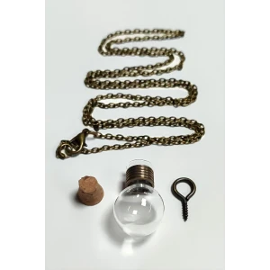 Boş Fanus Canlı Kolye