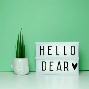 İEG® Sinematik Lightbox Dekorasyon Aydınlatma Aksesuarları (A5 Boyut)