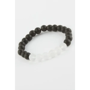 Buzlu Kuvars Onix Doğaltaşlı Bileklik