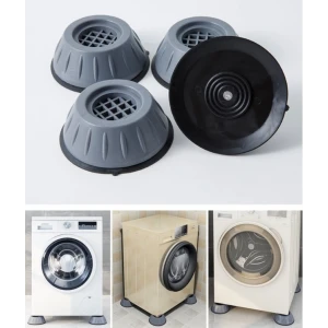 Çamaşır Makinesi Titreşim Engelleyici Stoper GRİ 4 lü Set (4887)