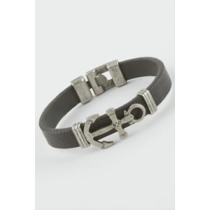 Çapa Suni Deri Bileklik