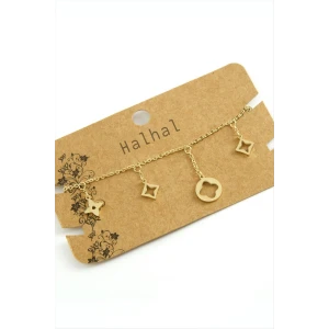 Çiçek Lüks Çelik Halhal