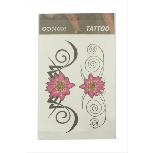 Çiçek Tattoo Dövme Sticker