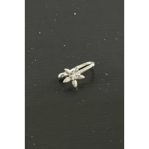 Çiçek Tragus Zirkon Taşlı Piercing 1 Adet