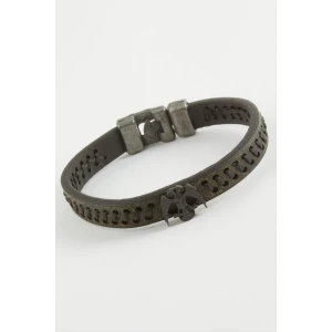 Çift Başlı Kartal Kaliteli Suni Deri Bileklik